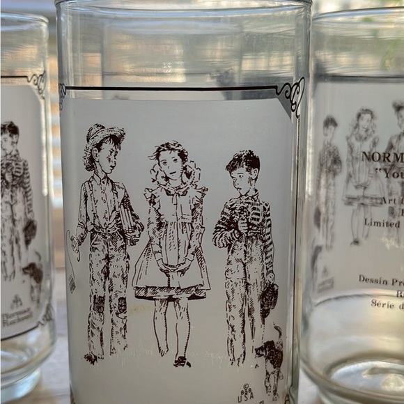 Set of 4 Pepsi - Norman Rockwells limited edition - Picture 3 of 3